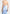 Printed Denim Effect Maxi Dress - Blue