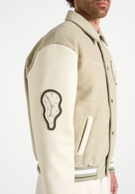 Le Galerie - Varsity Jacket - Sage