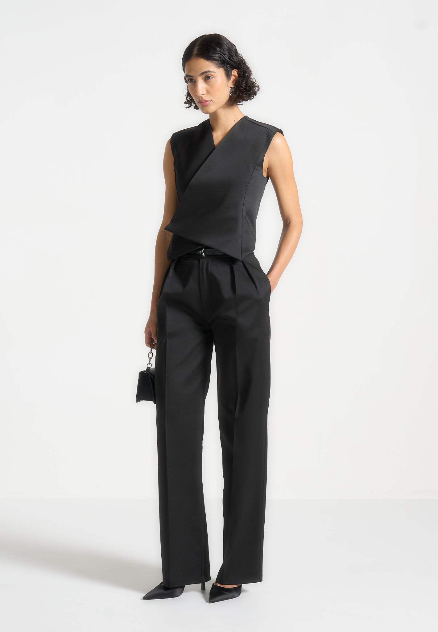 laurence-sateen-wrap-waistcoat-black