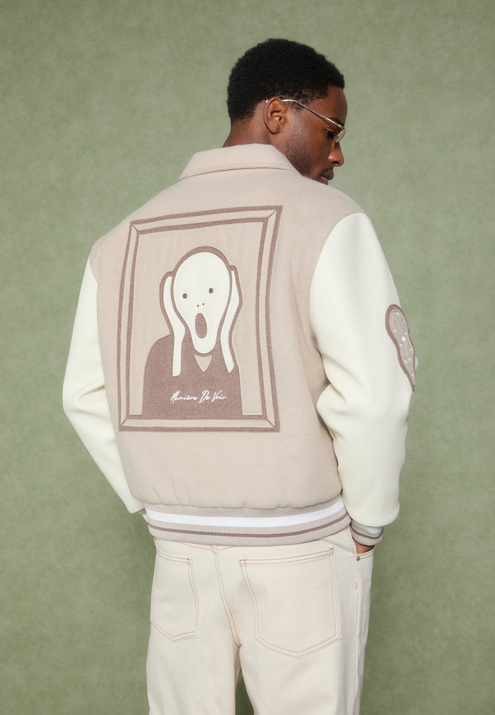 le-galerie-wool-blend-varsity-jacket-beige
