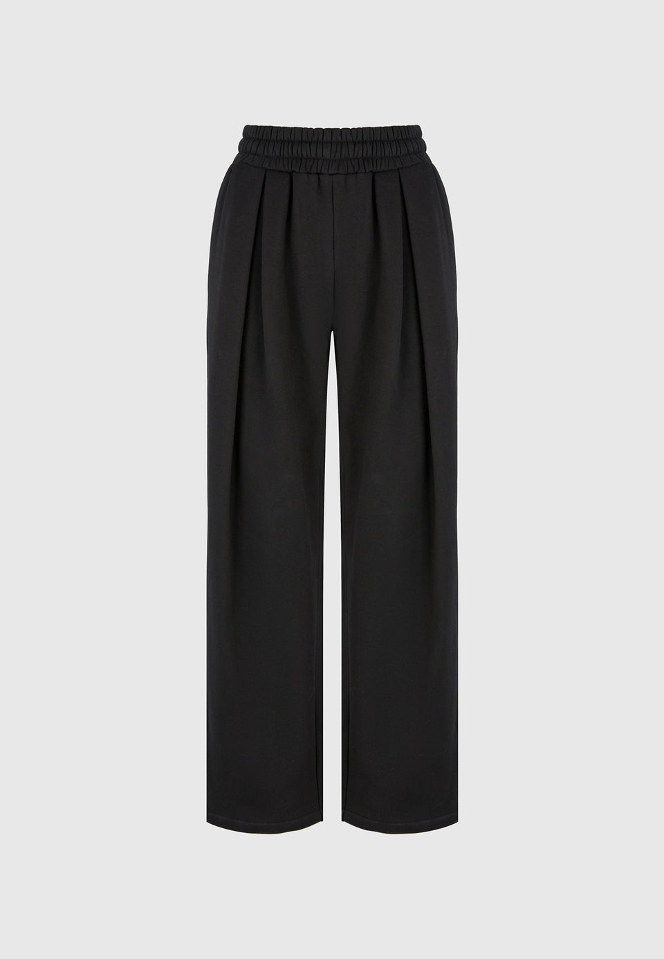 fanny-straight-leg-box-pleat-joggers-black