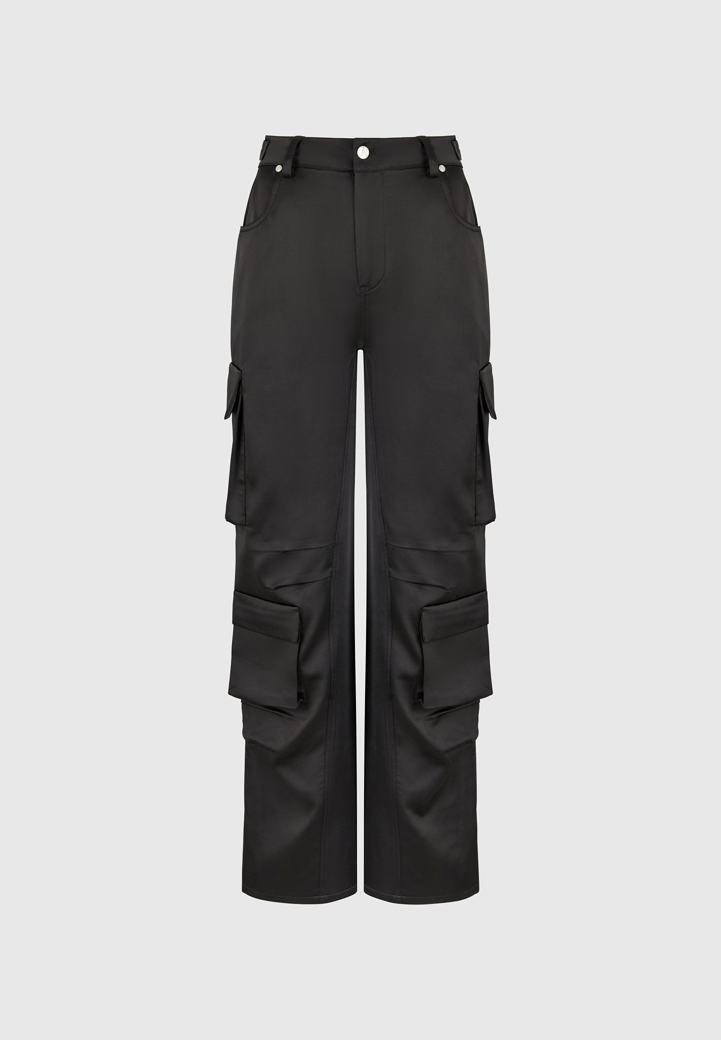 emilie-satin-high-waisted-cargo-pants-black