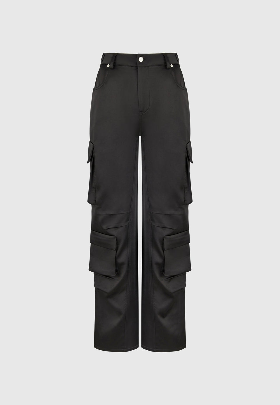emilie-satin-high-waisted-cargo-pants-black