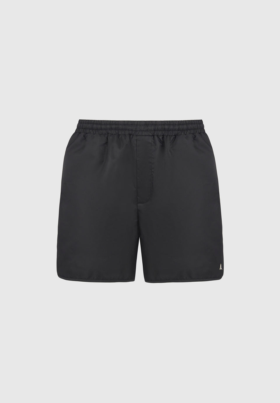 Yvon - Polished Nylon Swim Shorts - Black