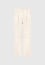 Arnault - Pleated Denim Jeans - Cream