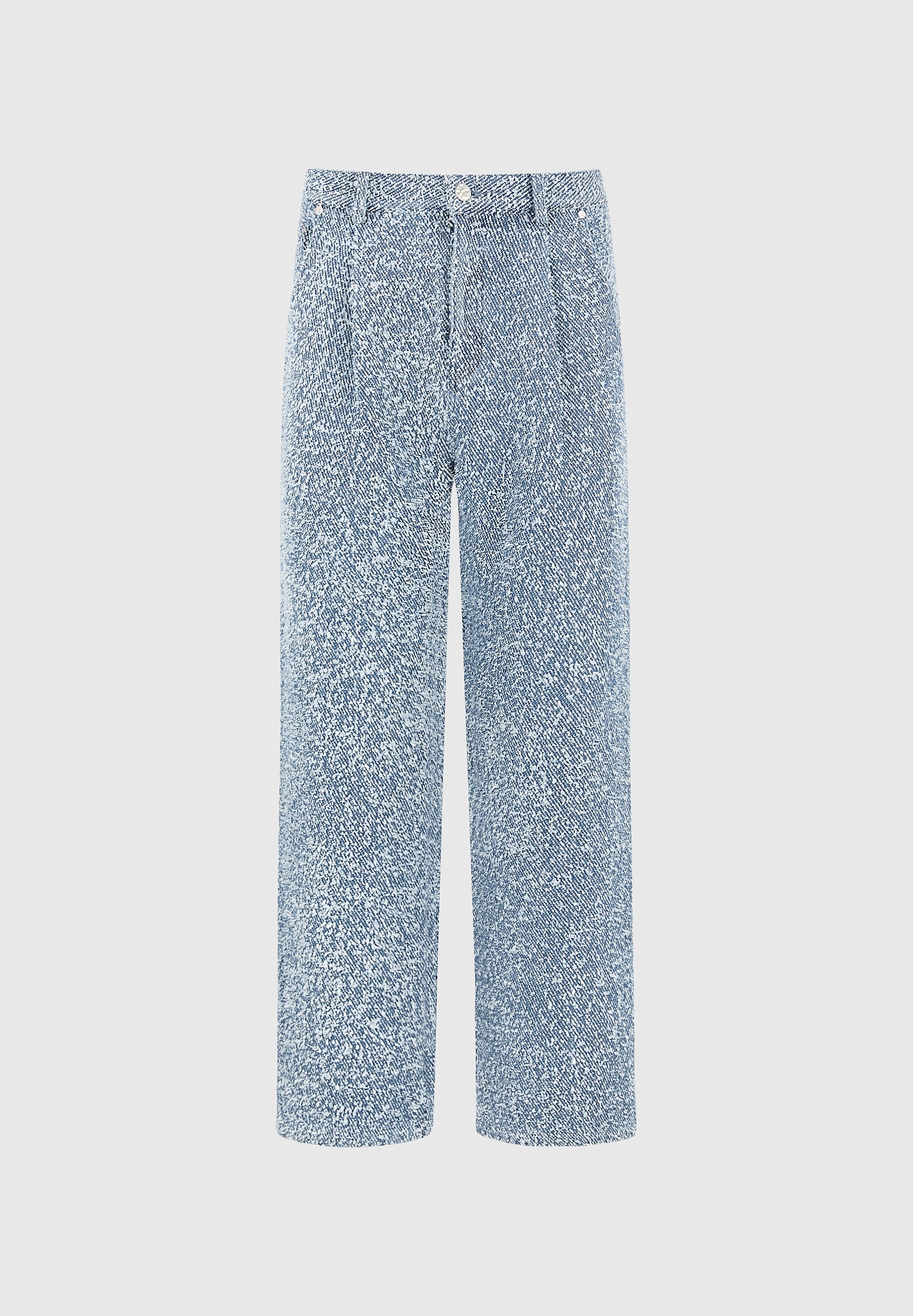 Arnault - Boucle Pleated Jeans - Blue