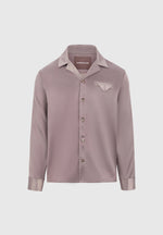 Greg - Satin Overshirt - Taupe