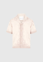 Marc - Signature Baroque Resort Shirt - Cream/Beige