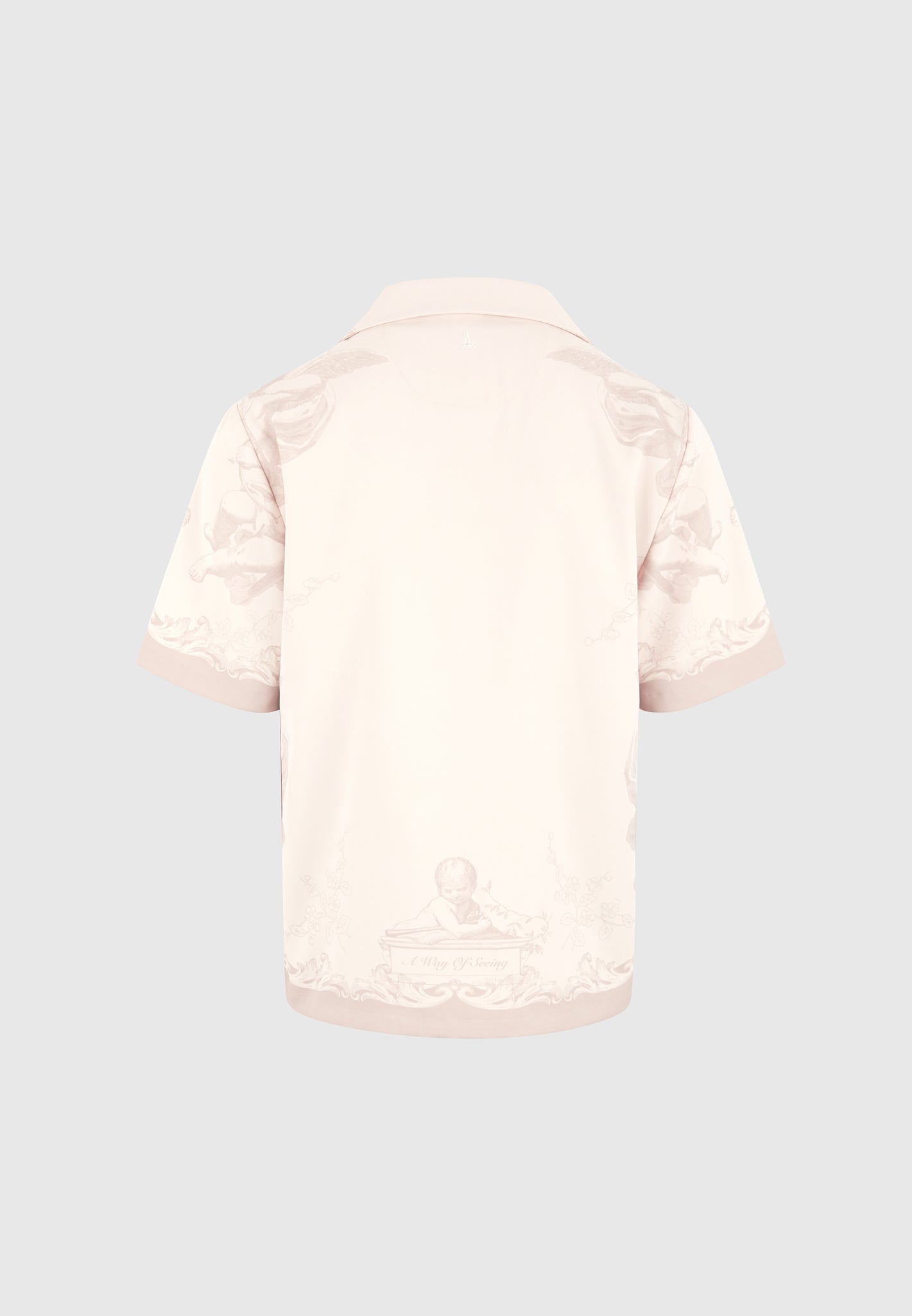 Marc - Signature Baroque Resort Shirt - Cream/Beige