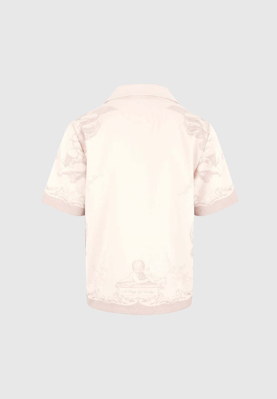 Marc - Signature Baroque Resort Shirt - Cream/Beige