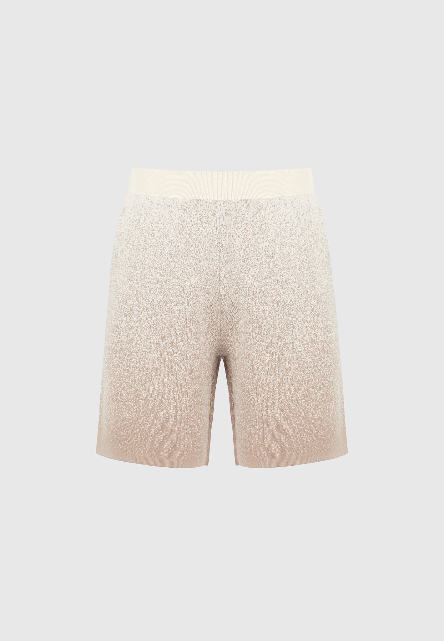 Salomon - Ombré Knit Shorts - Beige/White