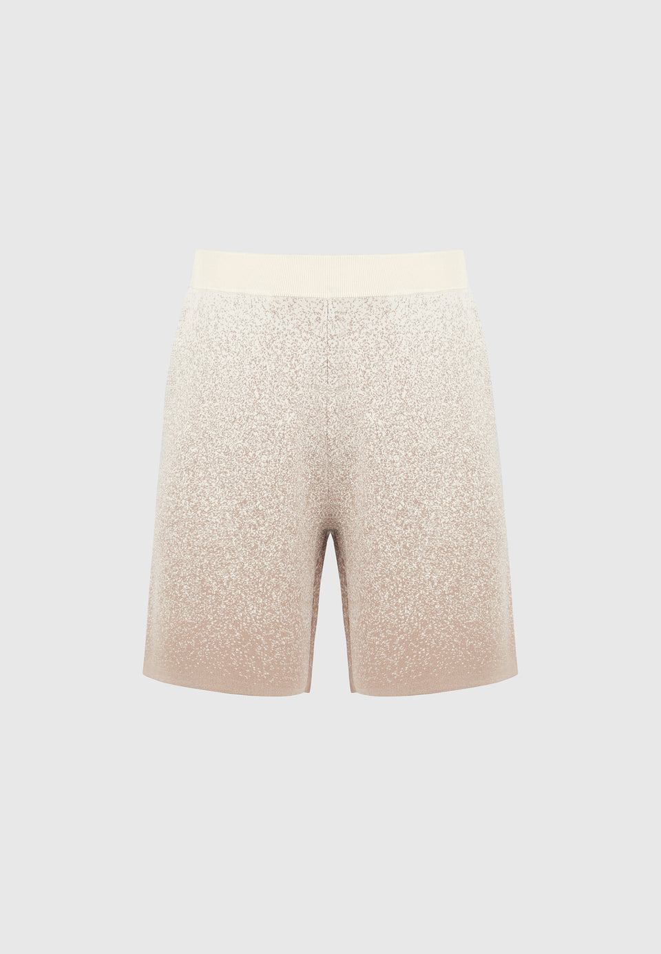 Salomon - Ombré Knit Shorts - Beige/White