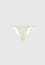 Nelly - Double Layer Bikini Bottoms - Sage/White