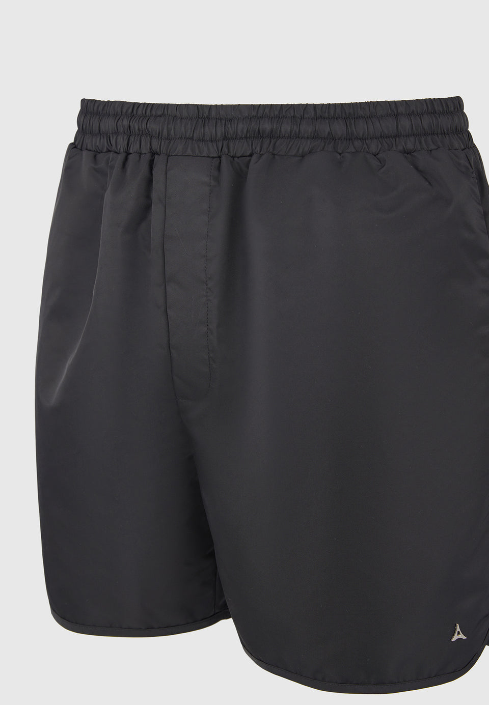 Yvon - Polished Nylon Swim Shorts - Black
