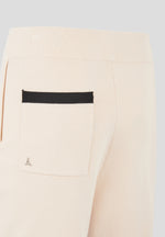 Regis - Contrast Detail Knit Shorts - Cream