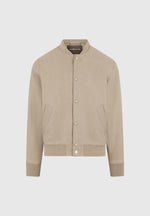 Savin - Tailored Bomber Jacket - Beige