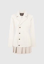tailored-cinch-blazer-dress-with-pleats-beige