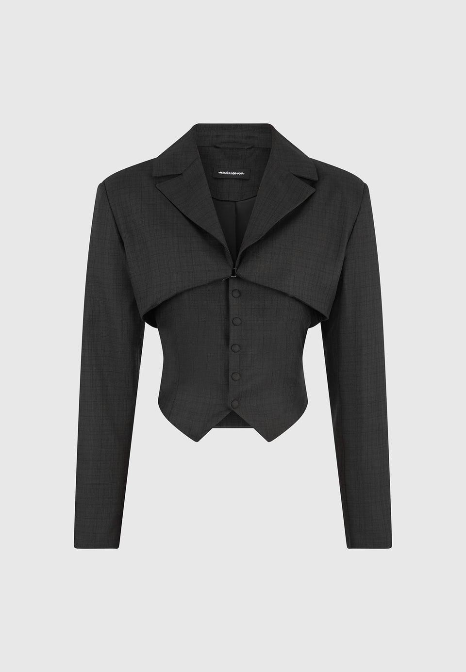 lise-cropped-tailored-blazer-and-button-detail-bandeau-black
