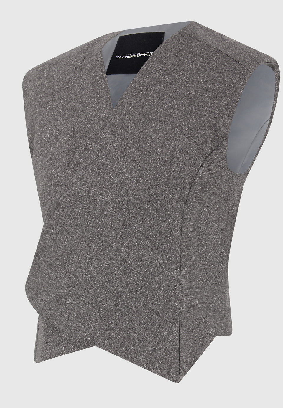 laurence-textured-tailored-wrap-waistcoat-grey-marl