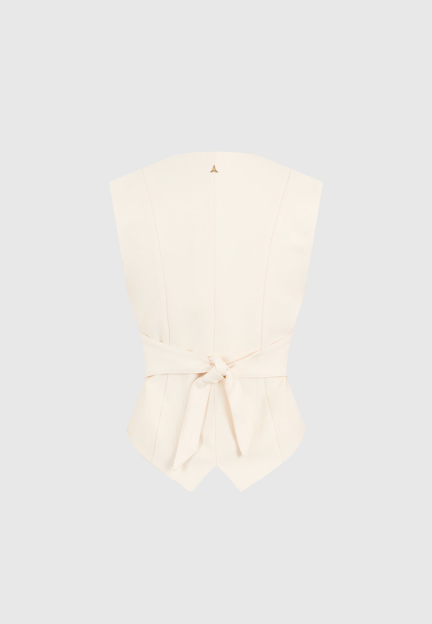 Christine - Tailored Cinch Waistcoat - Off White