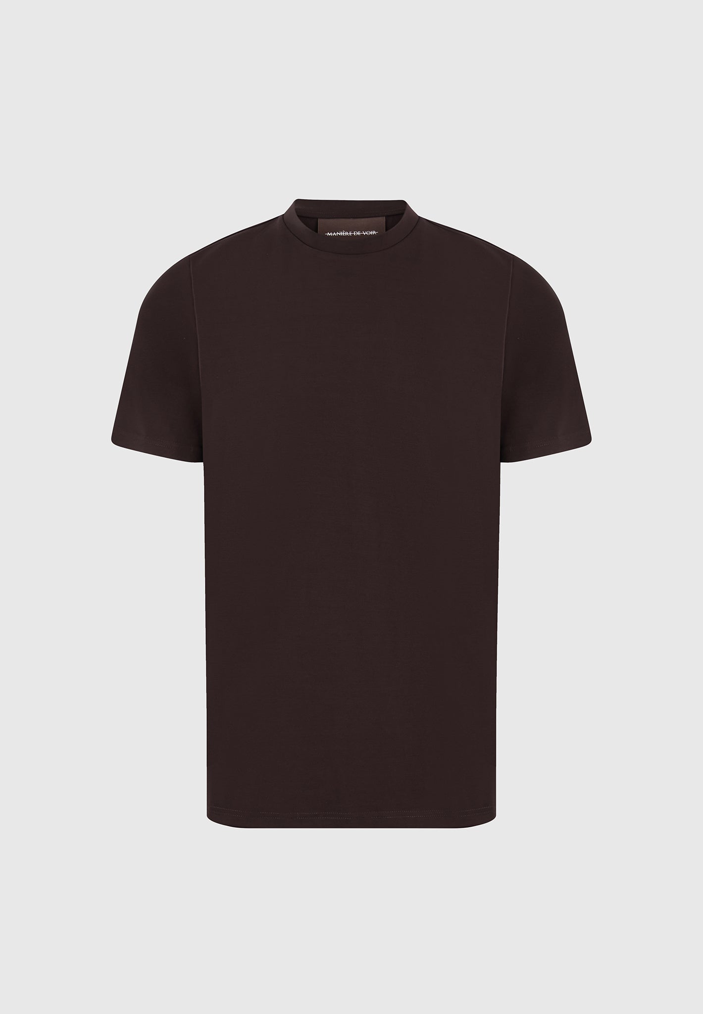 Armand - Fitted Luxe T-Shirt - Brown