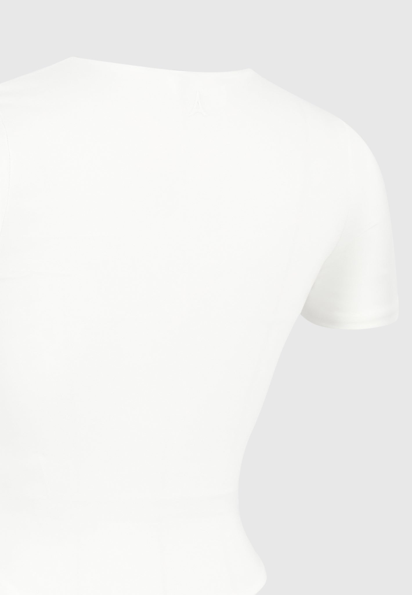Léna - Double Layer Short Sleeve T Shirt - Off White