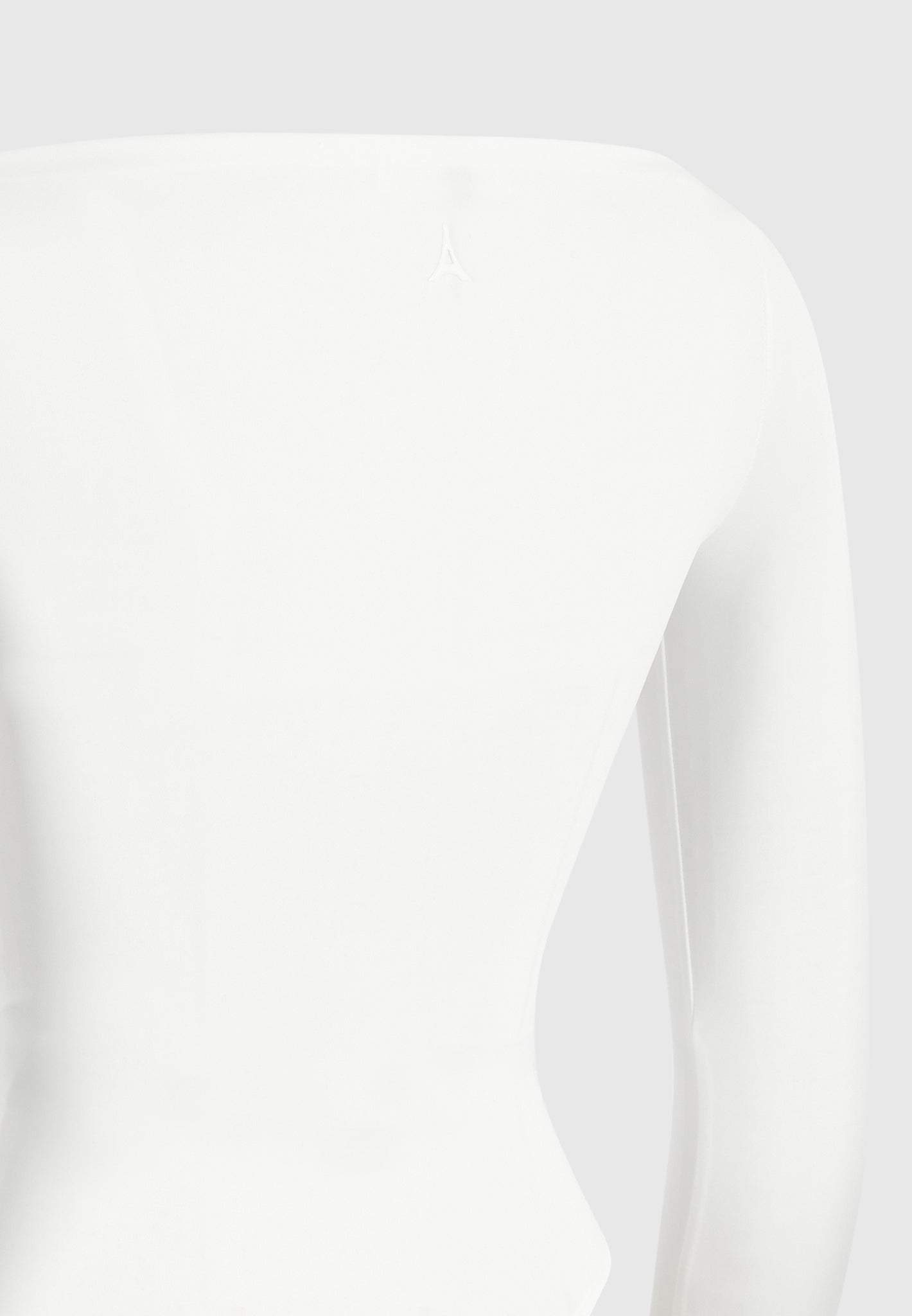 Eva - Boat Neck Bodysuit - White