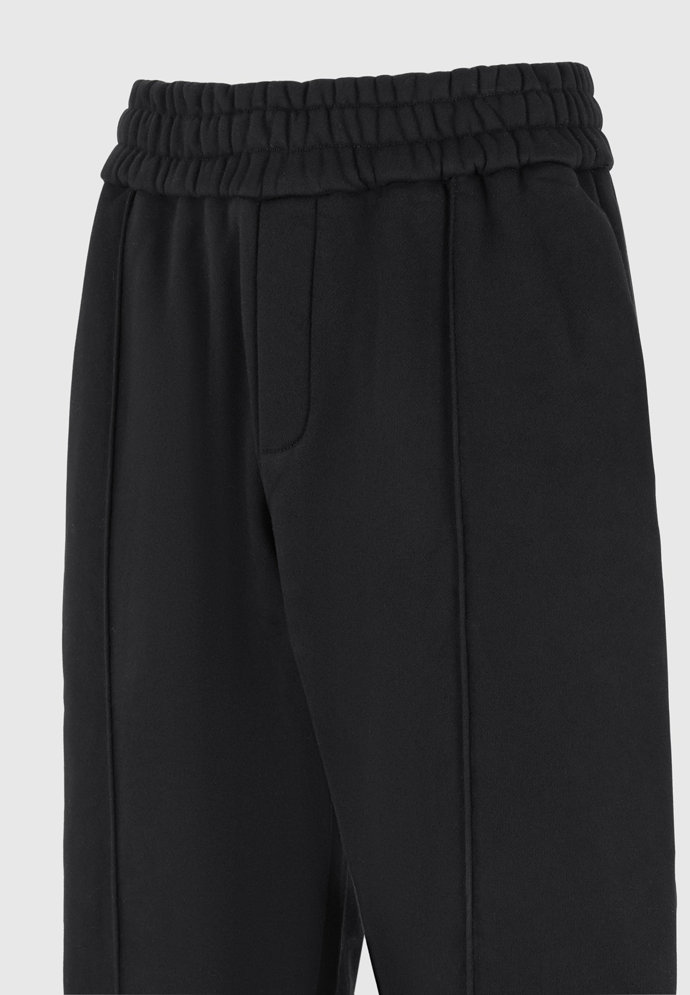 eternel-pintuck-joggers-black