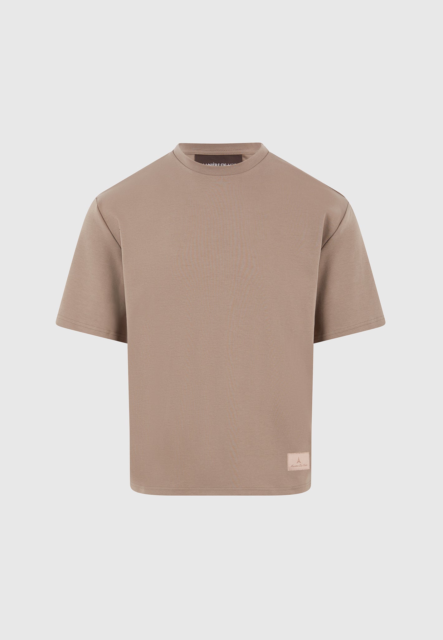 TS007 - Relaxed Fit Cotton T-Shirt - Taupe
