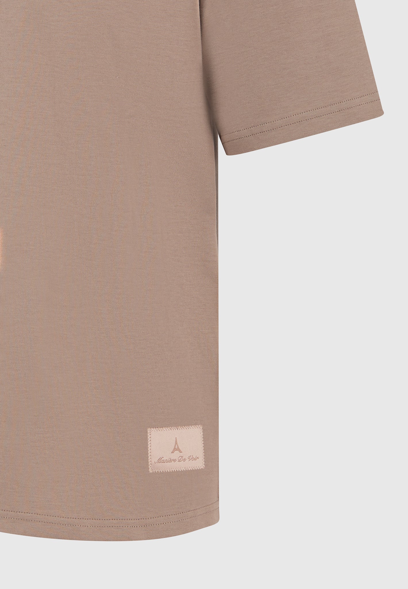 TS007 - Relaxed Fit Cotton T-Shirt - Taupe