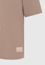 TS007 - Relaxed Fit Cotton T-Shirt - Taupe