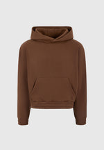 eternel-cropped-hoodie-brown