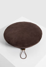 Anya - Suede Beret - Brown