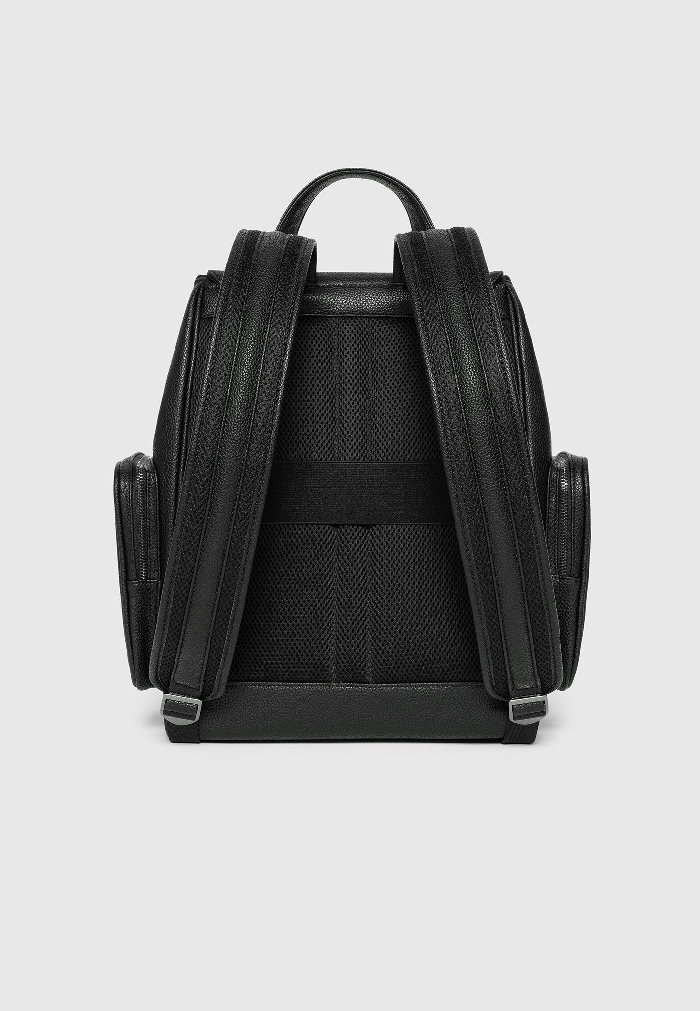 maloe-pebbled-leather-eiffel-clasp-backpack-black