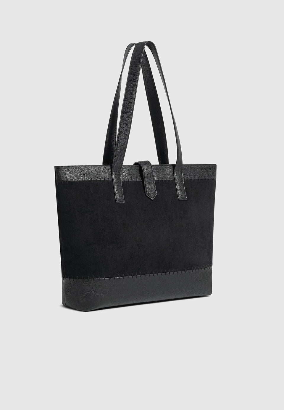 nicolas-suede-and-pebbled-leather-whipstitch-tote-bag-black