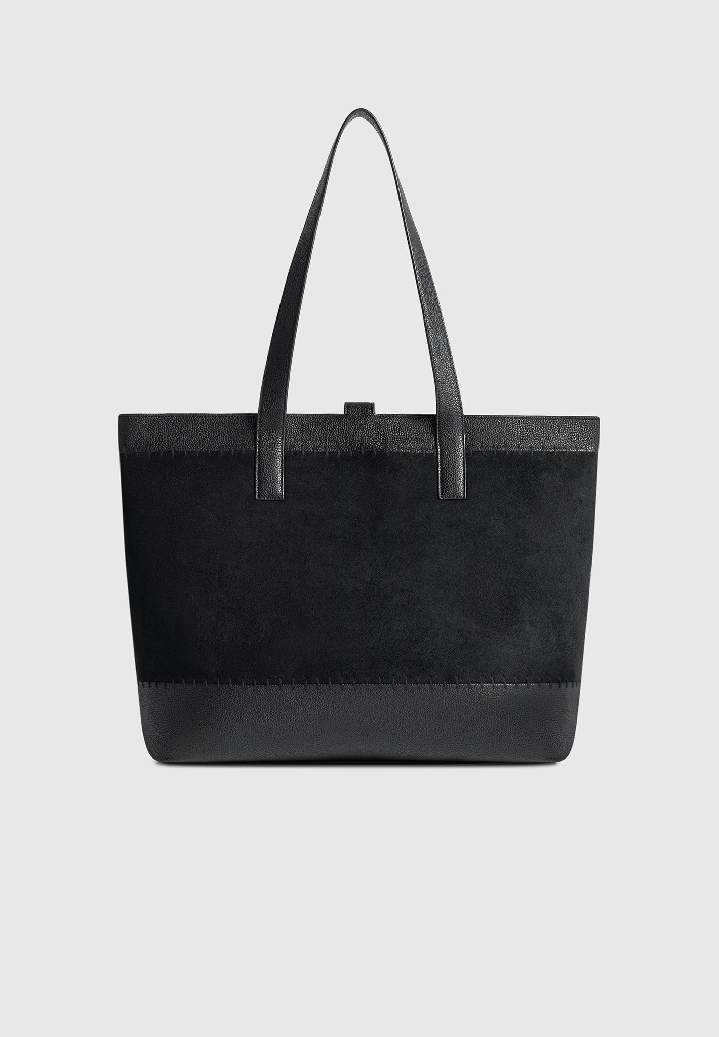nicolas-suede-and-pebbled-leather-whipstitch-tote-bag-black