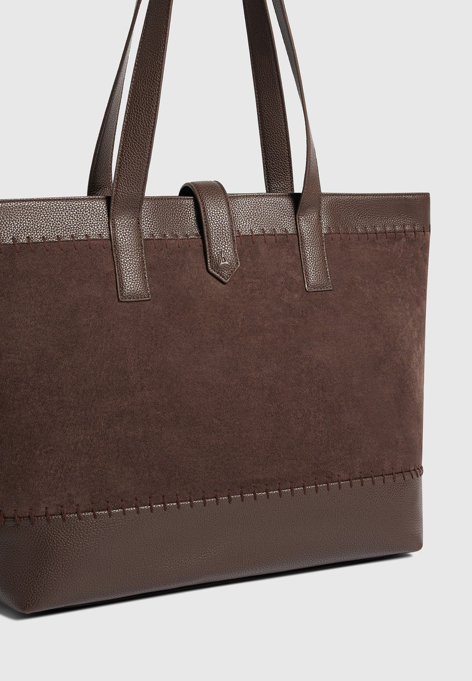 nicolas-suede-and-pebbled-leather-whipstitch-tote-bag-brown