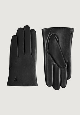 azel-leather-short-gloves-black