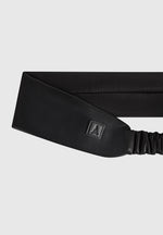 Lilou - Leather Eiffel Headband - Black