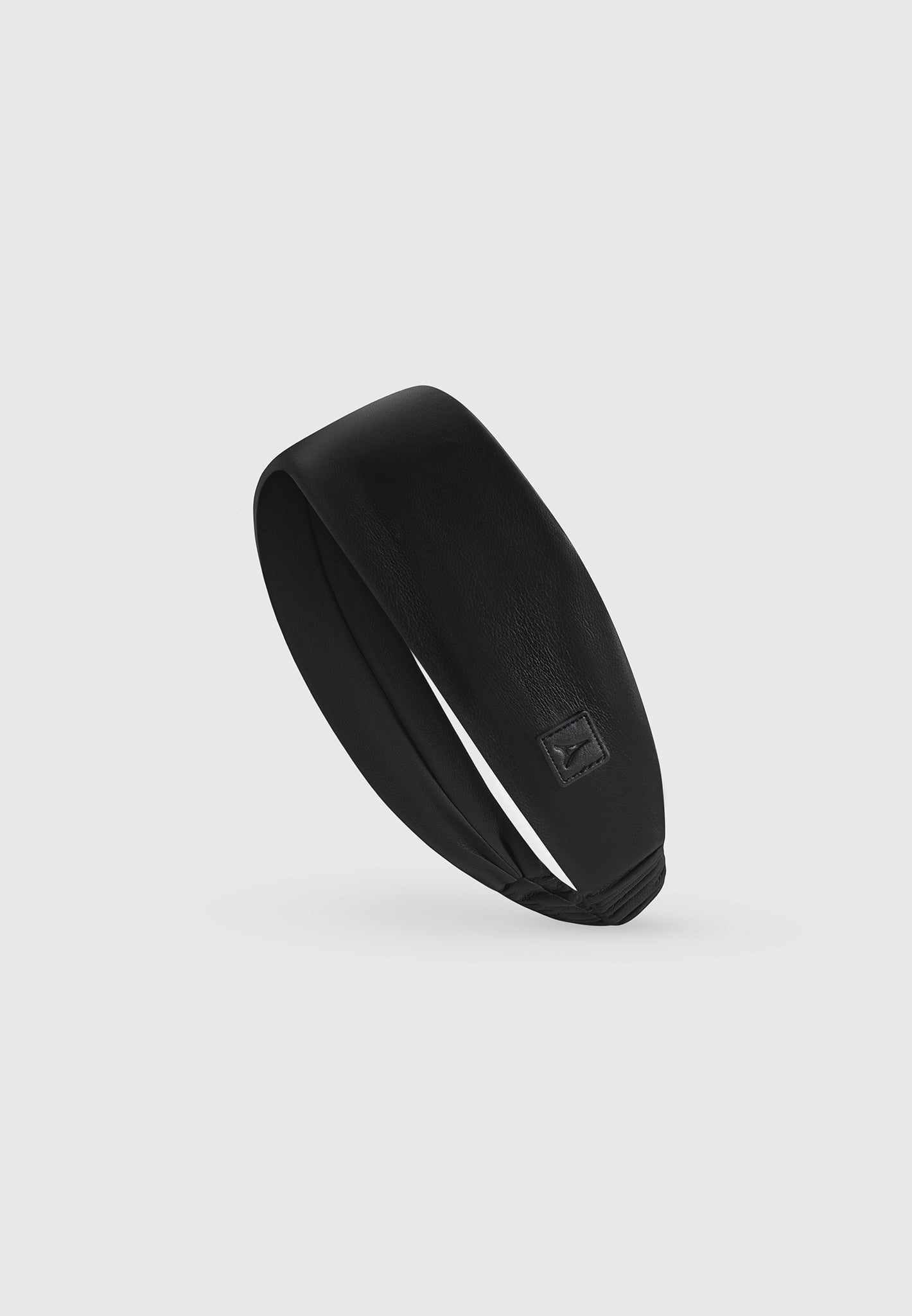 Lilou - Leather Eiffel Headband - Black 