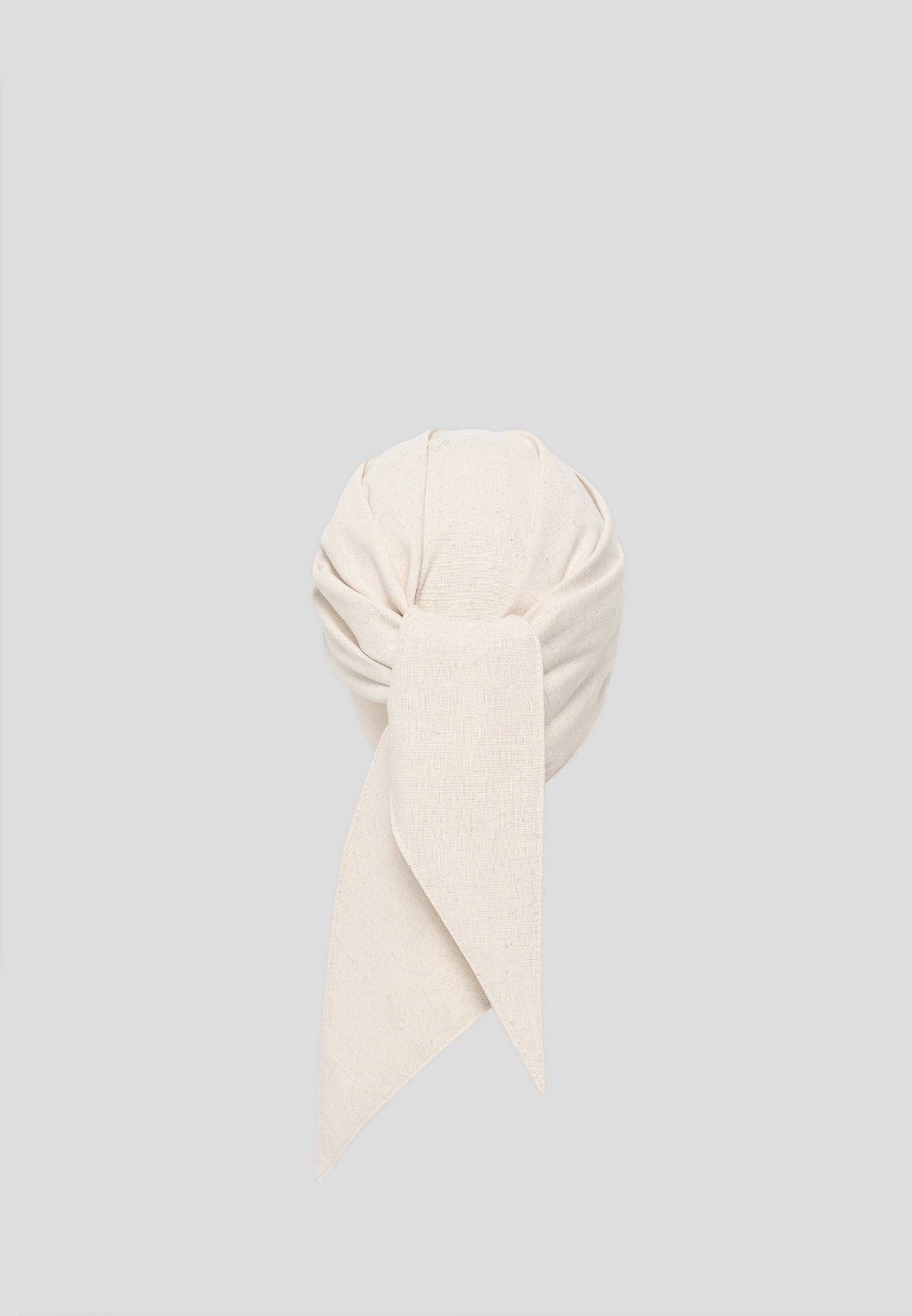 Arianne - Linen Bandana Cap - Natural