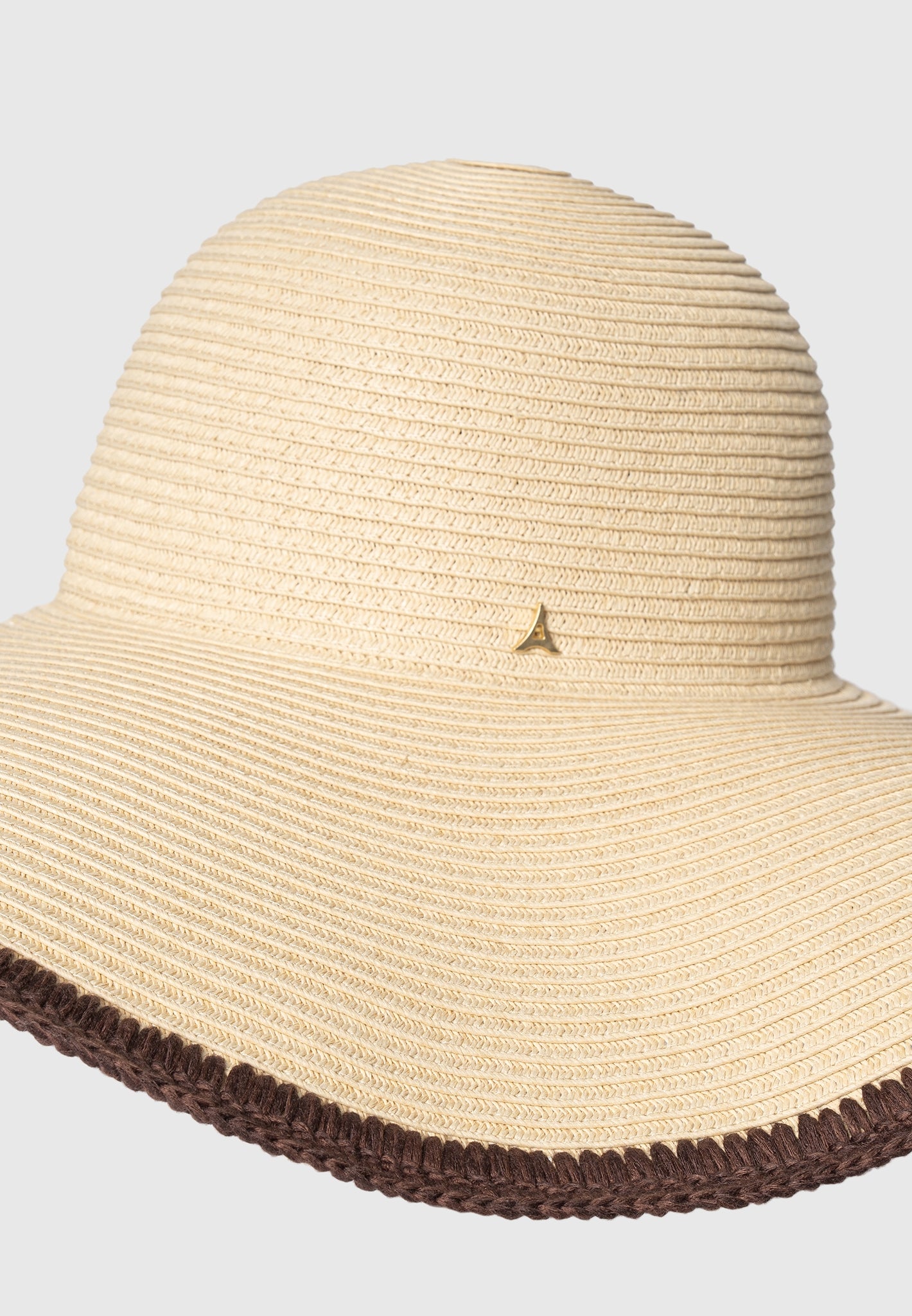 Sandrine - Raffia Oversized Sun Hat - Natural