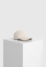 embossed-eiffel-cap-with-leather-trim-natural