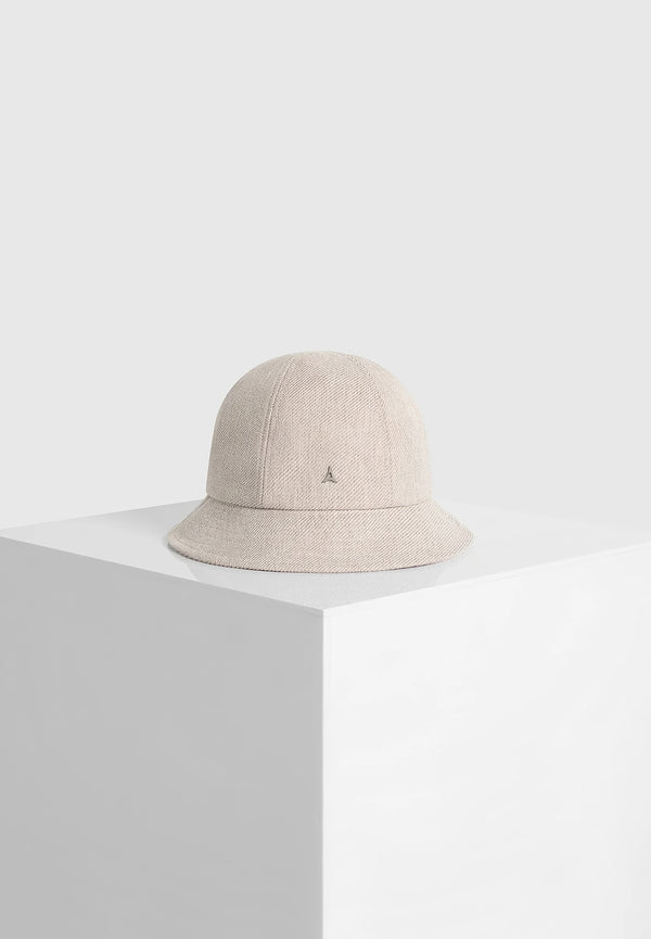 Vivien -  Signature Bucket Hat - Cream