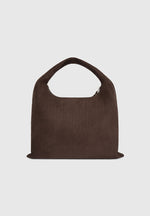 Aubin - Braided Suede Tote Bag - Brown