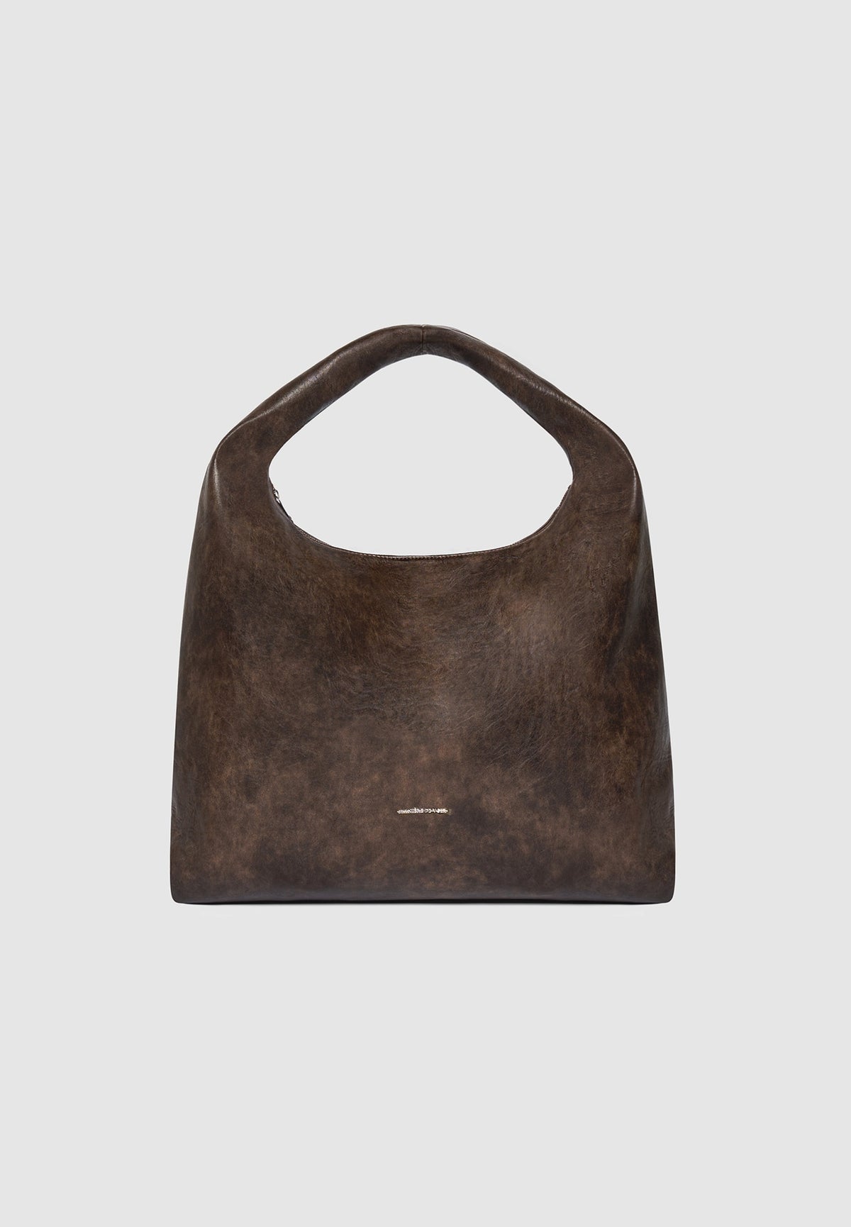 Aubin - Vintage Leather Hobo Bag - Brown