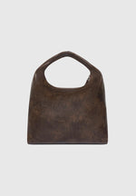 Aubin - Vintage Leather Hobo Bag - Brown