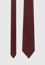 Ash - Leather Tie - Wine Red