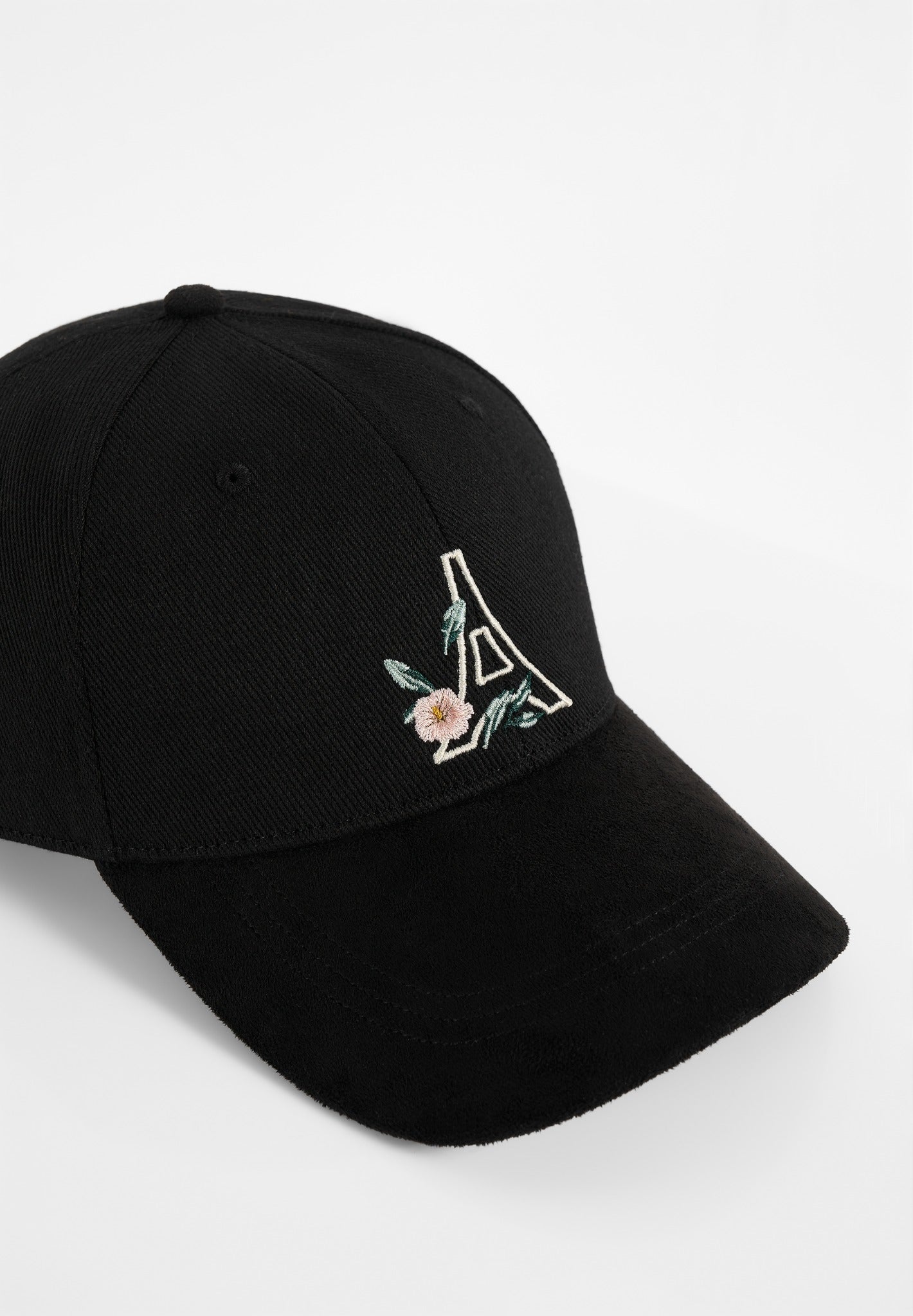 floral-eiffel-suede-contrast-cap-black