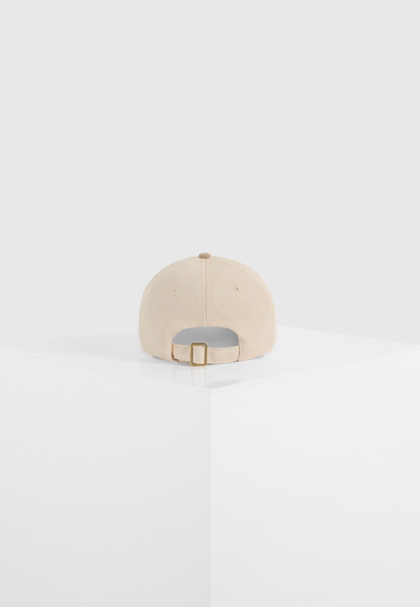 Floral Eiffel Suede Contrast Cap - Beige